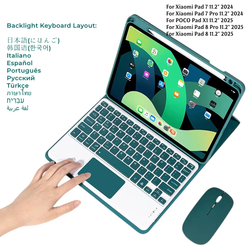 Backlight Keyboard Case Mouse  - огляд і ціна Gaming Keyboard Mouse Wireless