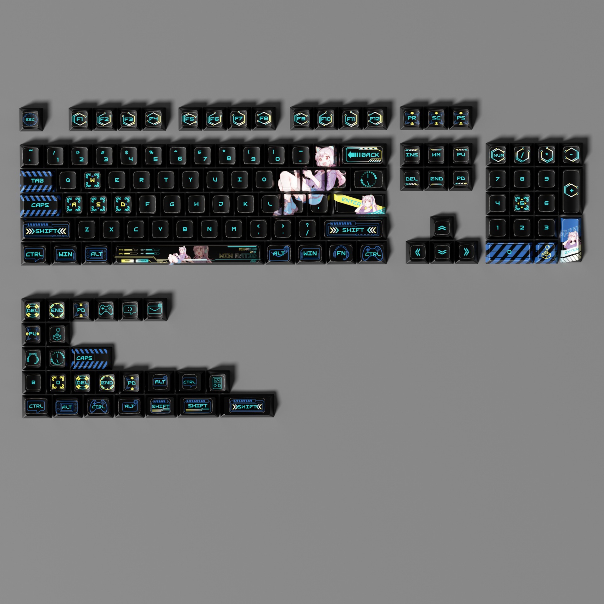 E-Sports Story - Black V1 Anim - огляд і ціна Keyboard Gaming Black