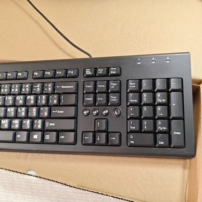 Thai layout USB wired keyboard - огляд і ціна Gaming Keyboard Blue Switches