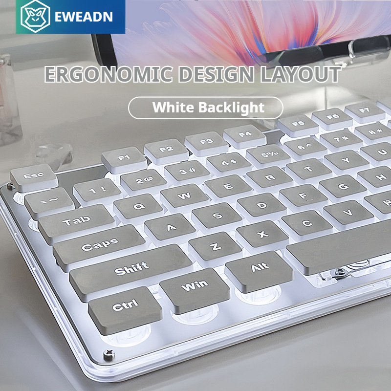 EWEADN V3 wireless Silent Offi - огляд і ціна Gaming Keyboard Bluetooth