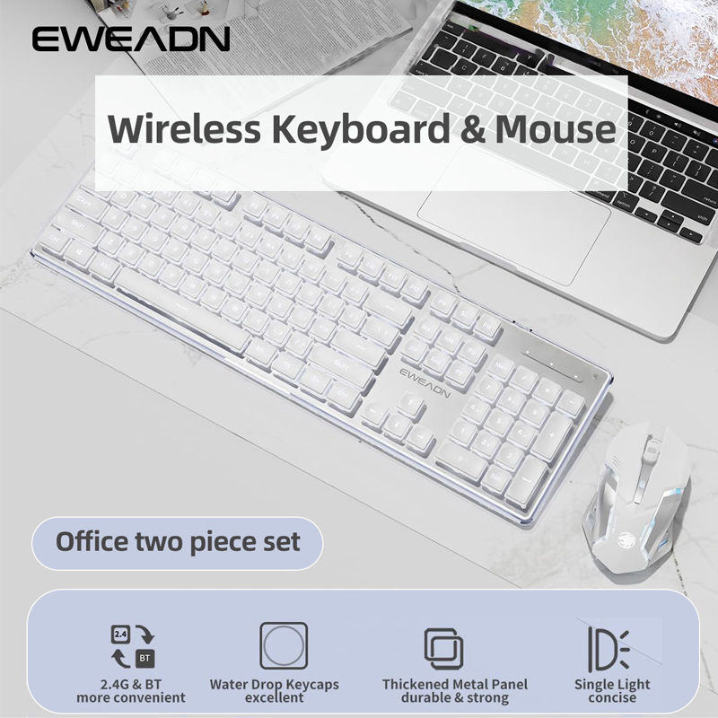 EWEADN V3 wireless Silent Offi - огляд і ціна Gaming Keyboard Bluetooth