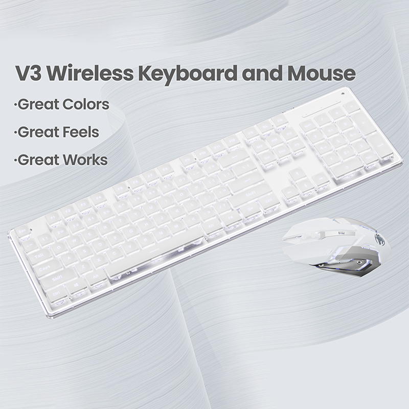 EWEADN V3 wireless Silent Offi - огляд і ціна Gaming Keyboard Bluetooth