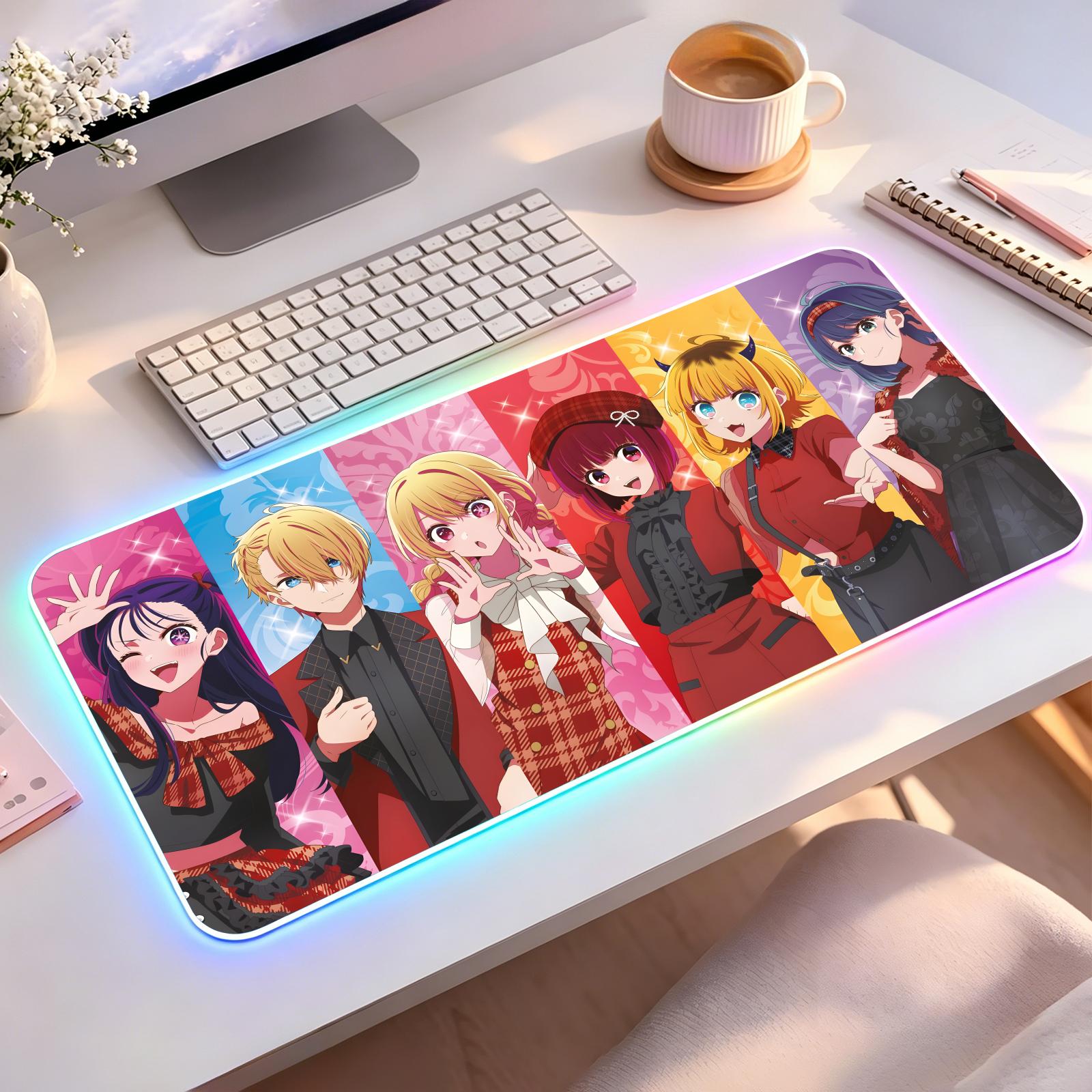 anime Oshi no Ko Mouse Pad XXL - огляд і ціна Gaming Keyboard No Rgb