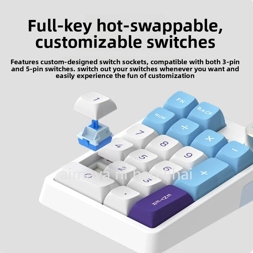 Kzzi K20 Mini Keypad Three Mod - огляд і ціна Gaming Keyboard Bluetooth