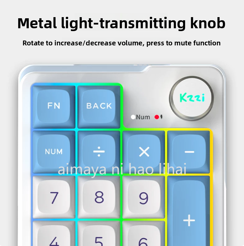 Kzzi K20 Mini Keypad Three Mod - огляд і ціна Gaming Keyboard Bluetooth