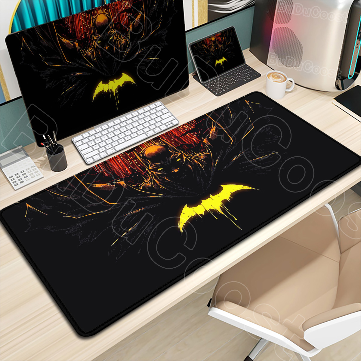 B-Batman Mouse Pad HD Large Ga - огляд і ціна Gaming Keyboard Higround