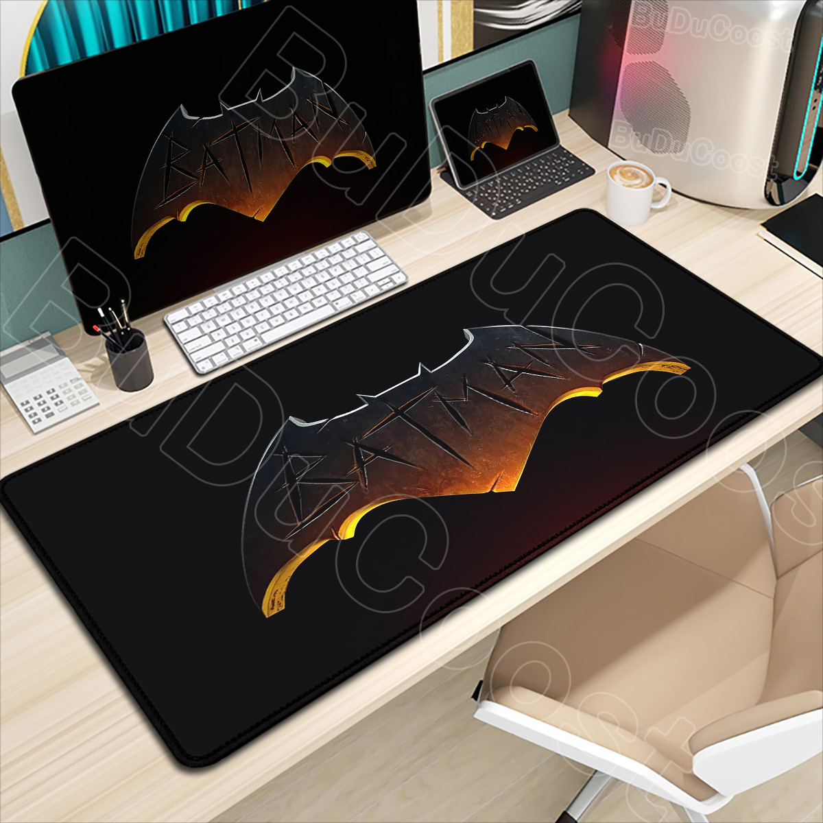 B-Batman Mouse Pad HD Large Ga - огляд і ціна Gaming Keyboard Higround