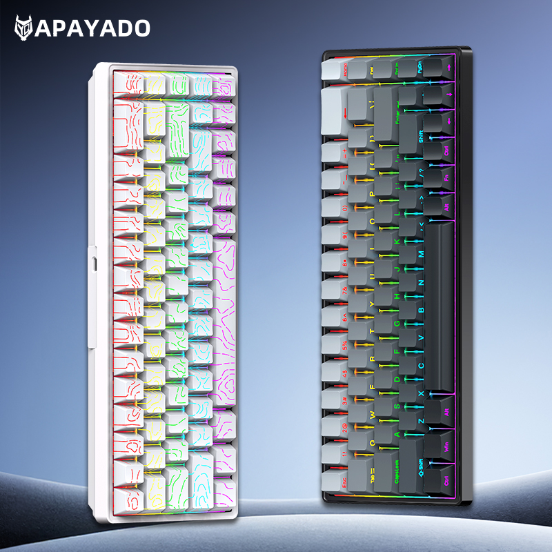 APAYADO A68 Wired Mechanical K - огляд і ціна Keyboard Gaming Blue Switch
