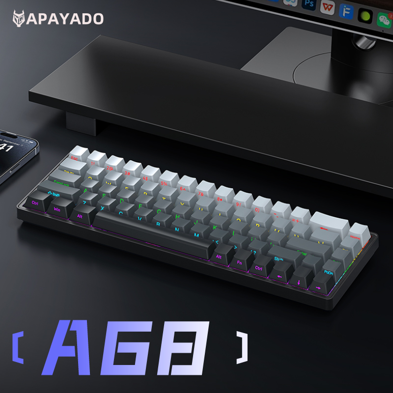 APAYADO A68 Wired Mechanical K - огляд і ціна Keyboard Gaming Blue Switch