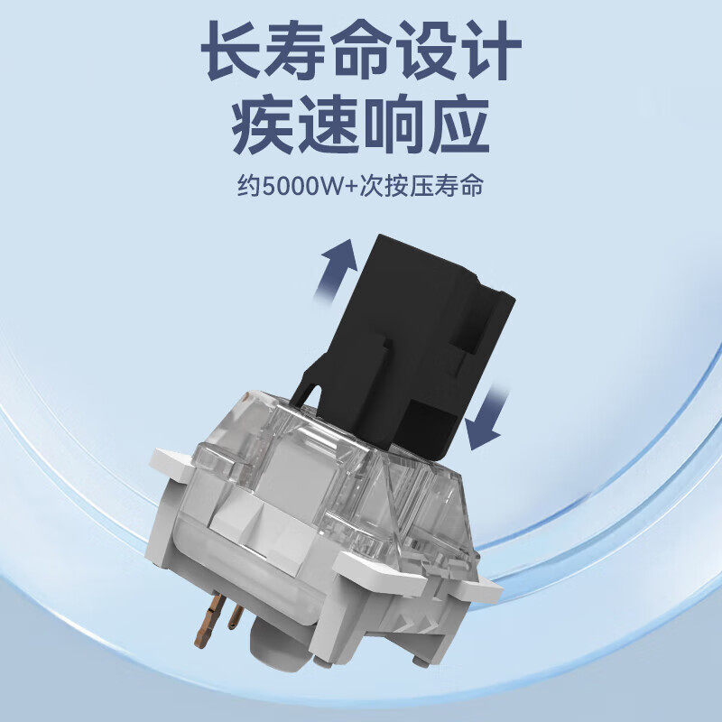 Mechanical Keyboard Switch Dus - огляд і ціна Keyboard Gaming Black