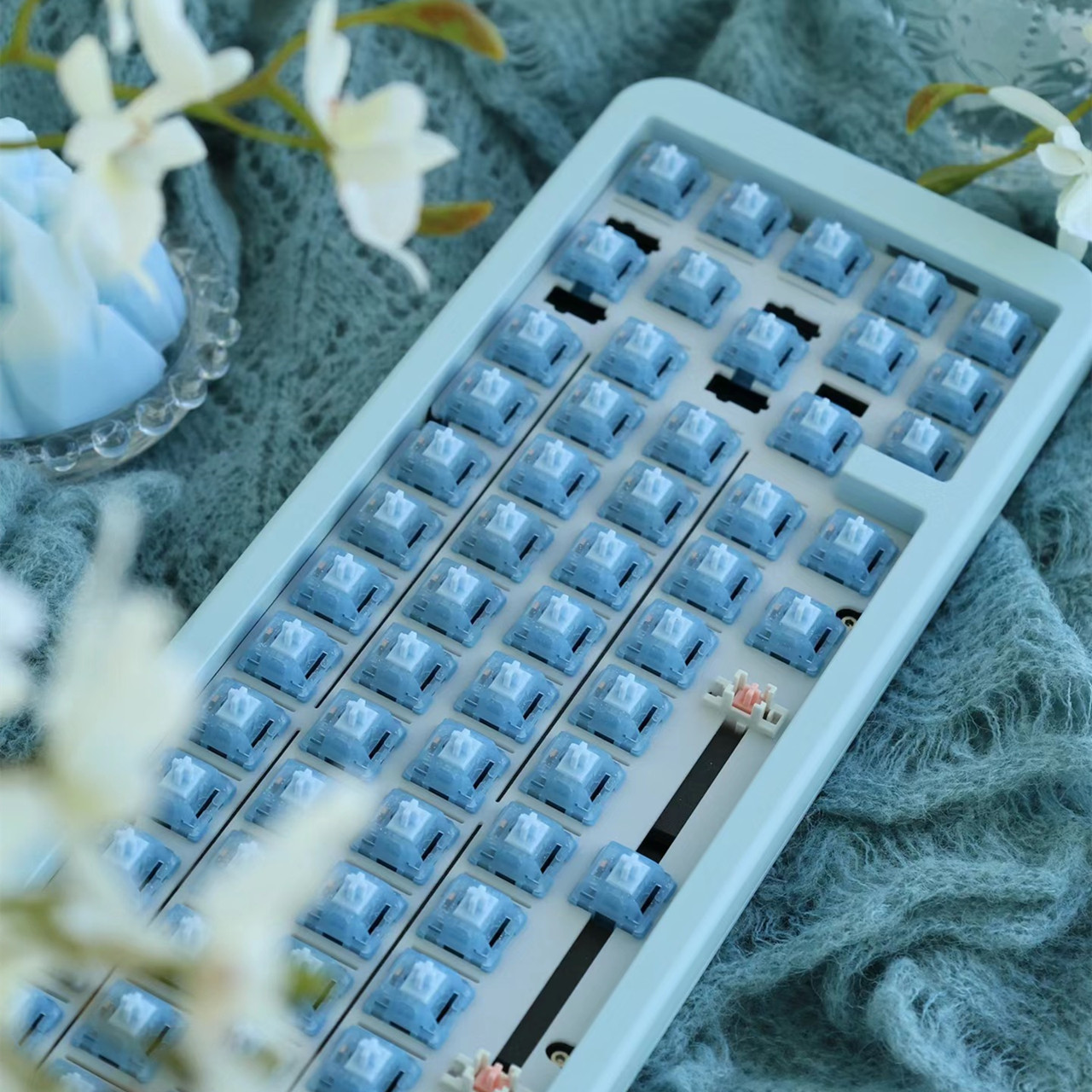 HMX Blue Topa Switch Linear Sw - огляд і ціна Keyboard Gaming Blue Switch