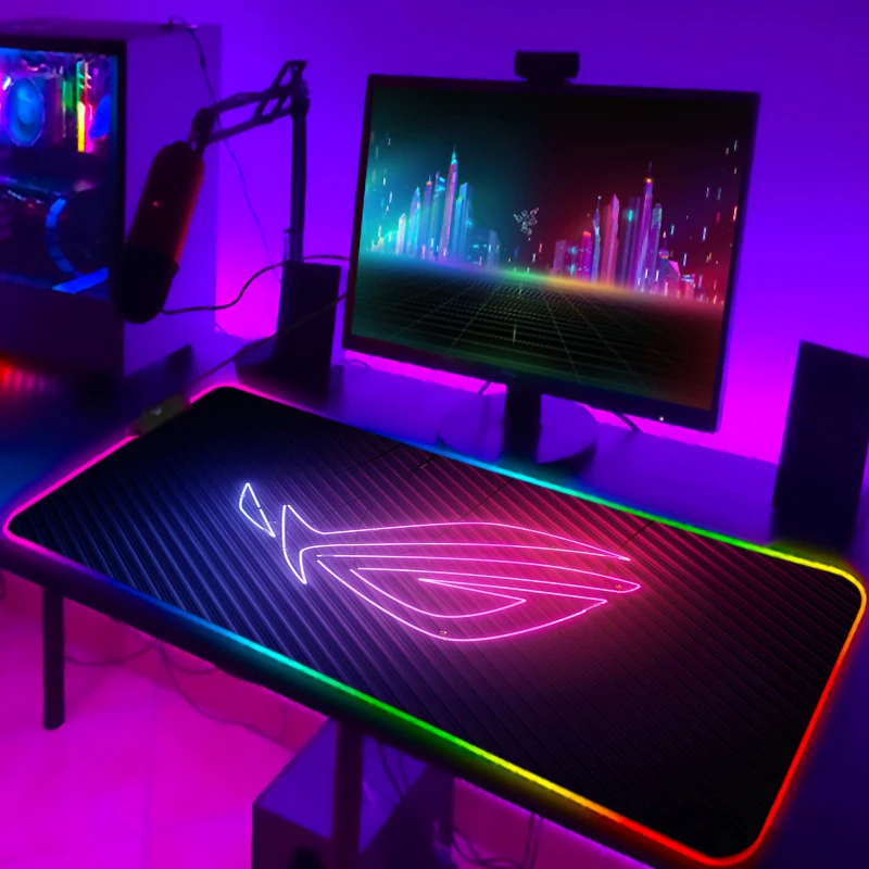 RGB Mousepad Cool ROG Mouse Pa - огляд і ціна Gaming Keyboard No Rgb