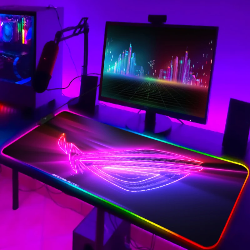 RGB Mousepad Cool ROG Mouse Pa - огляд і ціна Gaming Keyboard No Rgb