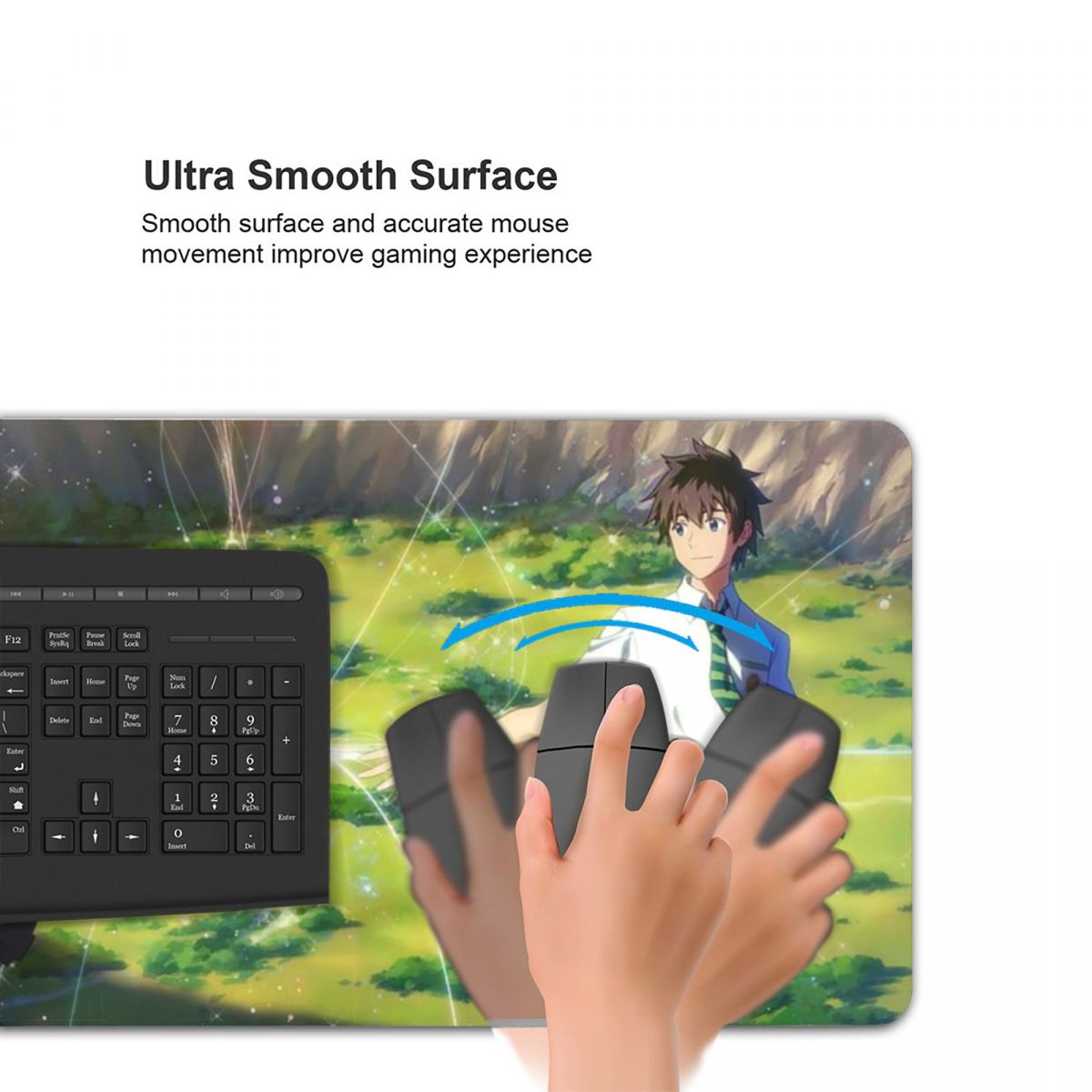 Japanese Anime Your Name Large - огляд і ціна Gaming Keyboard Name