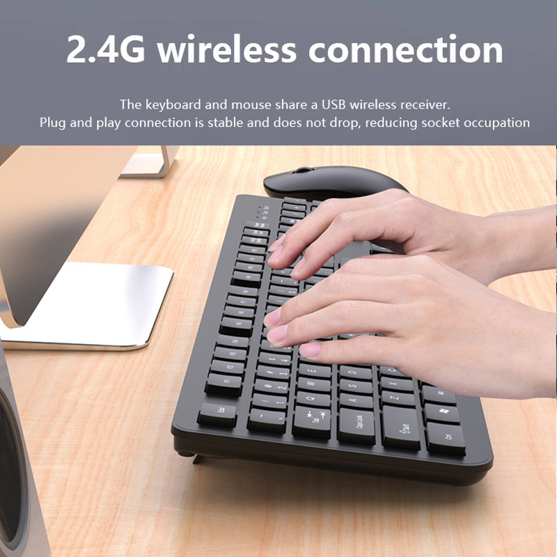 2.4G Wireless Keyboard Mouse S - огляд і ціна Gaming Keyboard Bluetooth