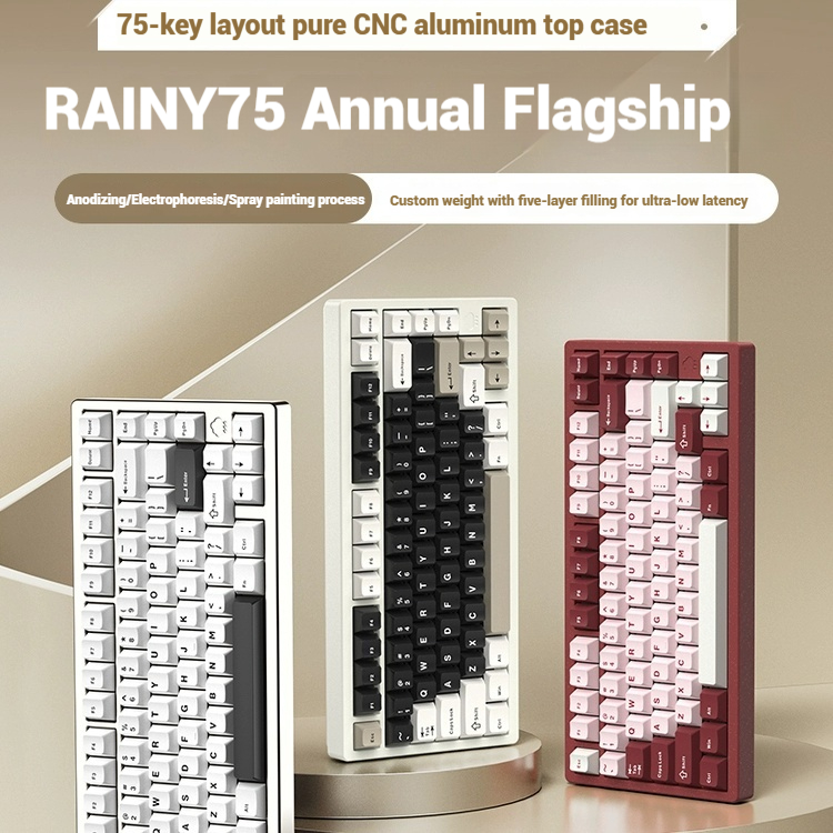 Wireless Bluetooth RAINY75 Cus - огляд і ціна Gaming Keyboard Bluetooth