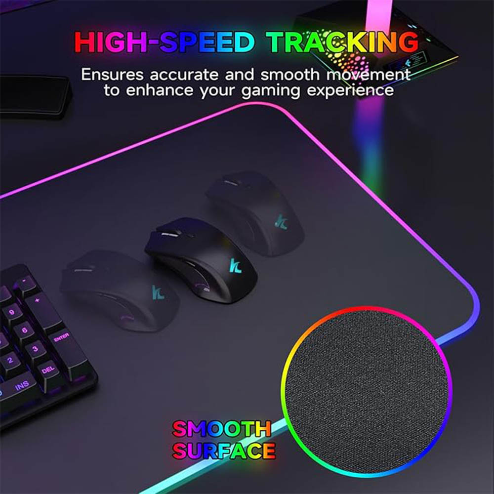 RGB mouse pad with wireless ch - огляд і ціна Gaming Keyboard Mouse Wireless
