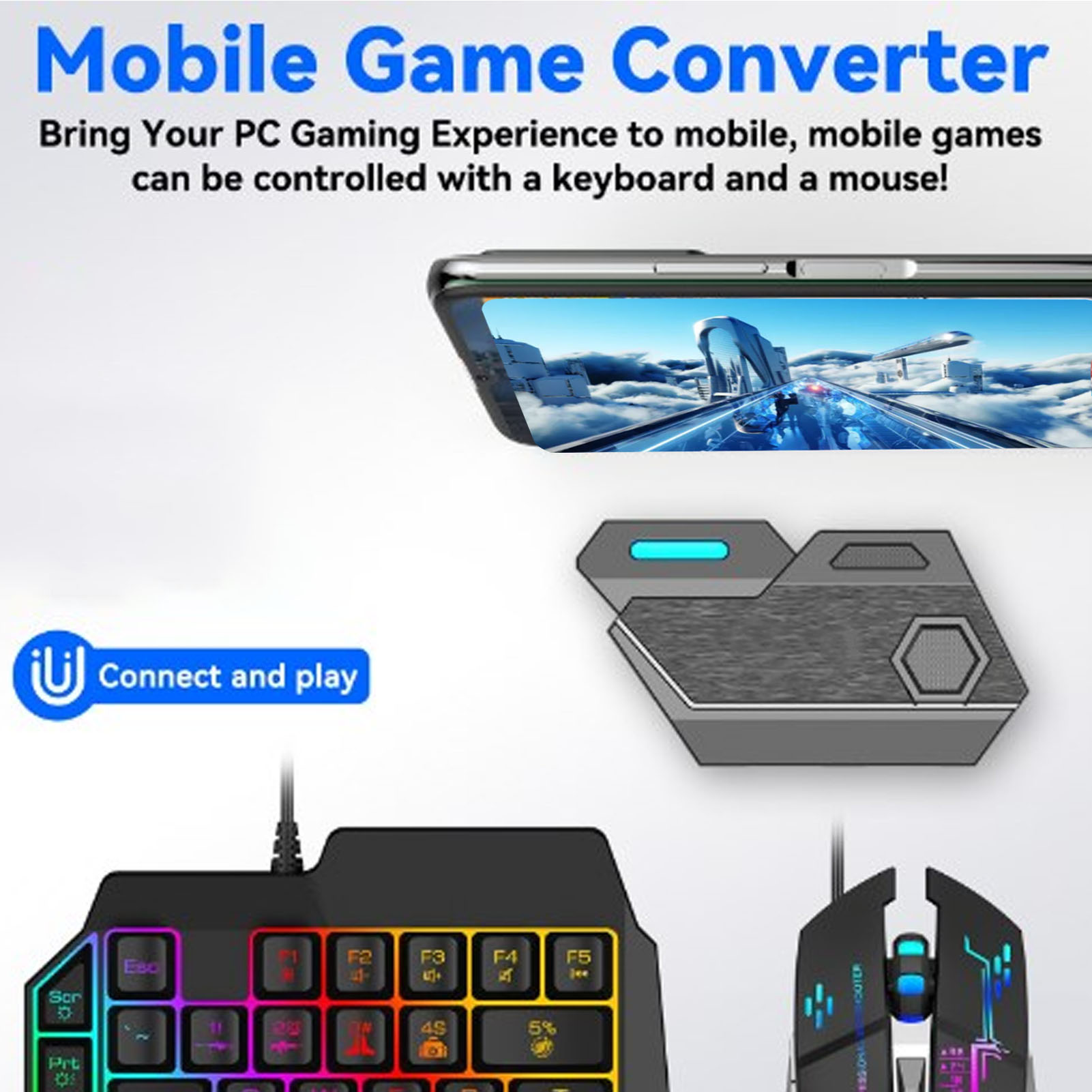 Mobile Game Combo Pack Bluetoo - огляд і ціна Gaming Keyboard Bluetooth