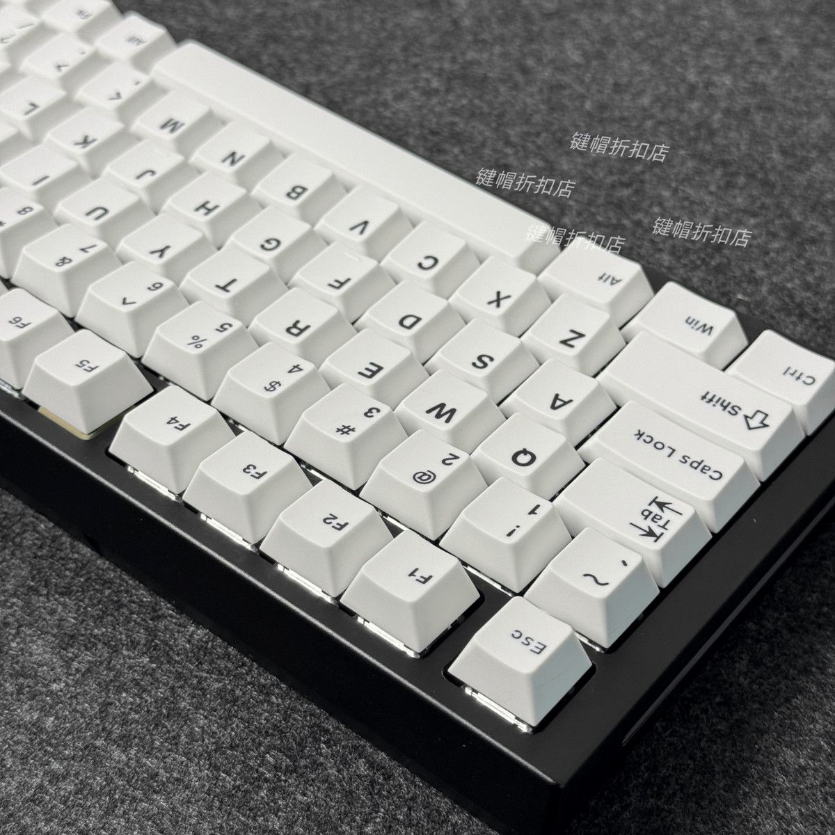 Minimalist Pure White Keycaps  - огляд і ціна Gaming Keyboard Extension