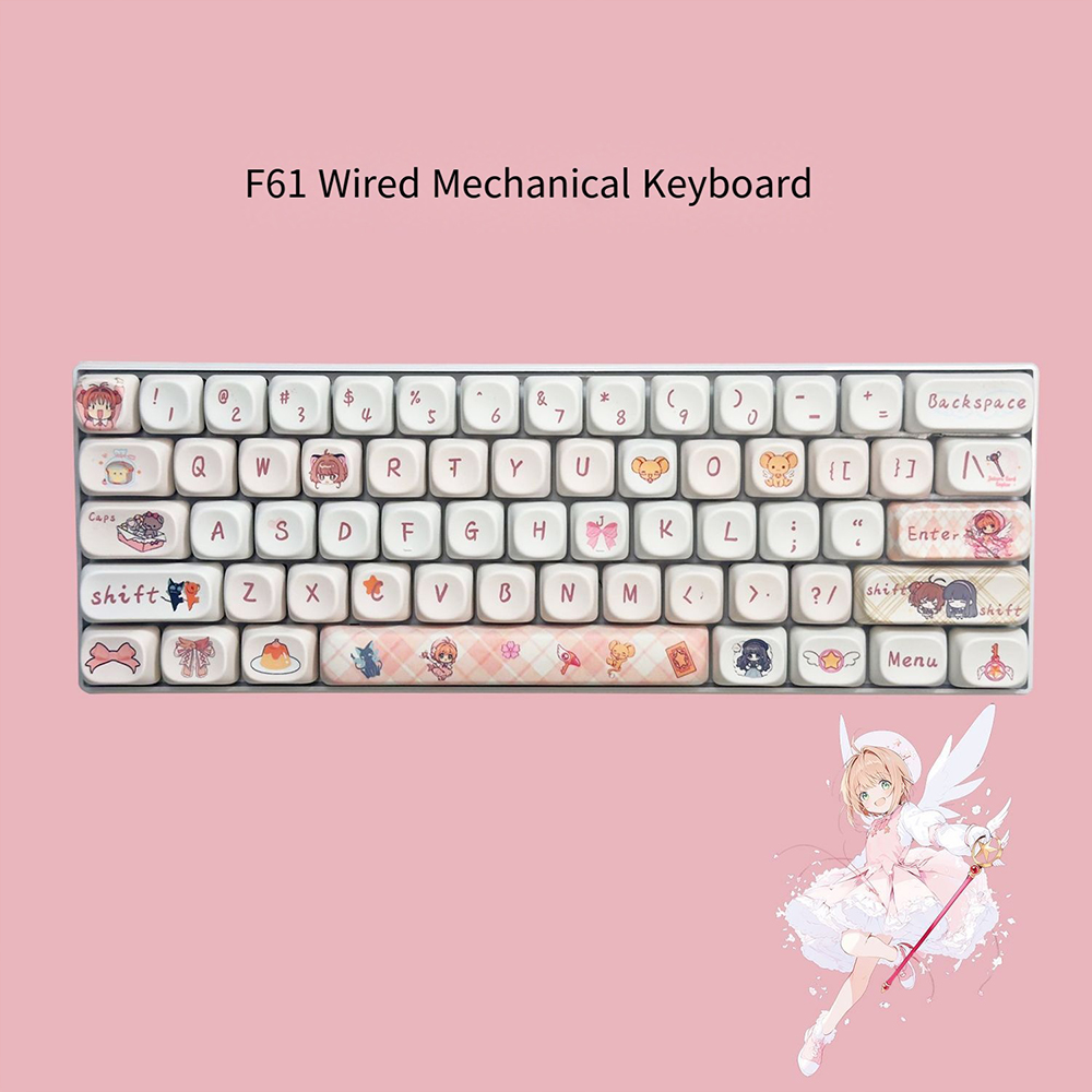 Crayon Shin-Chan 61 Keys Mecha - огляд і ціна Keyboard Gaming Blue Switch