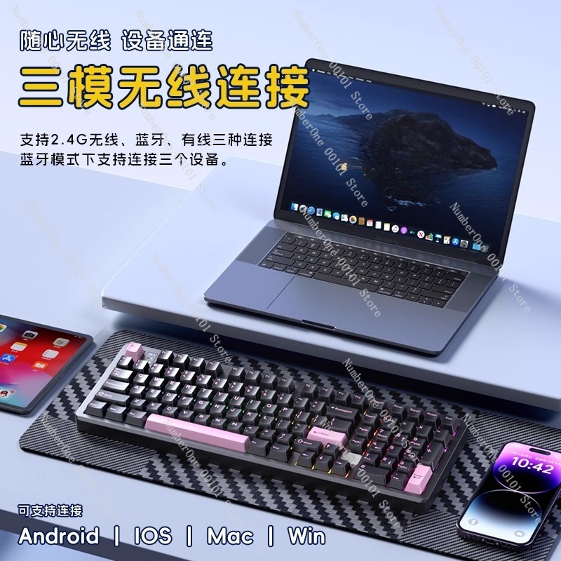 Aluminum Alloy Mechanical Keyb - огляд і ціна Gaming Keyboard Bluetooth