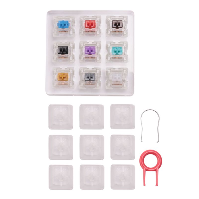 YSS-9 Key Switches Tester For  - огляд і ціна Keyboard Gaming Blue Switch