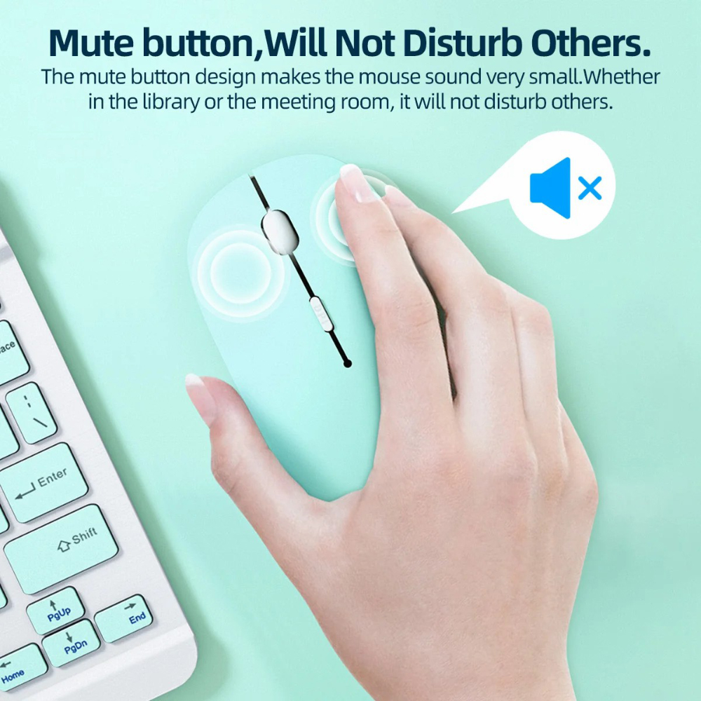 Silent Bluetooth Mouse Ultra-T - огляд і ціна Gaming Keyboard Bluetooth