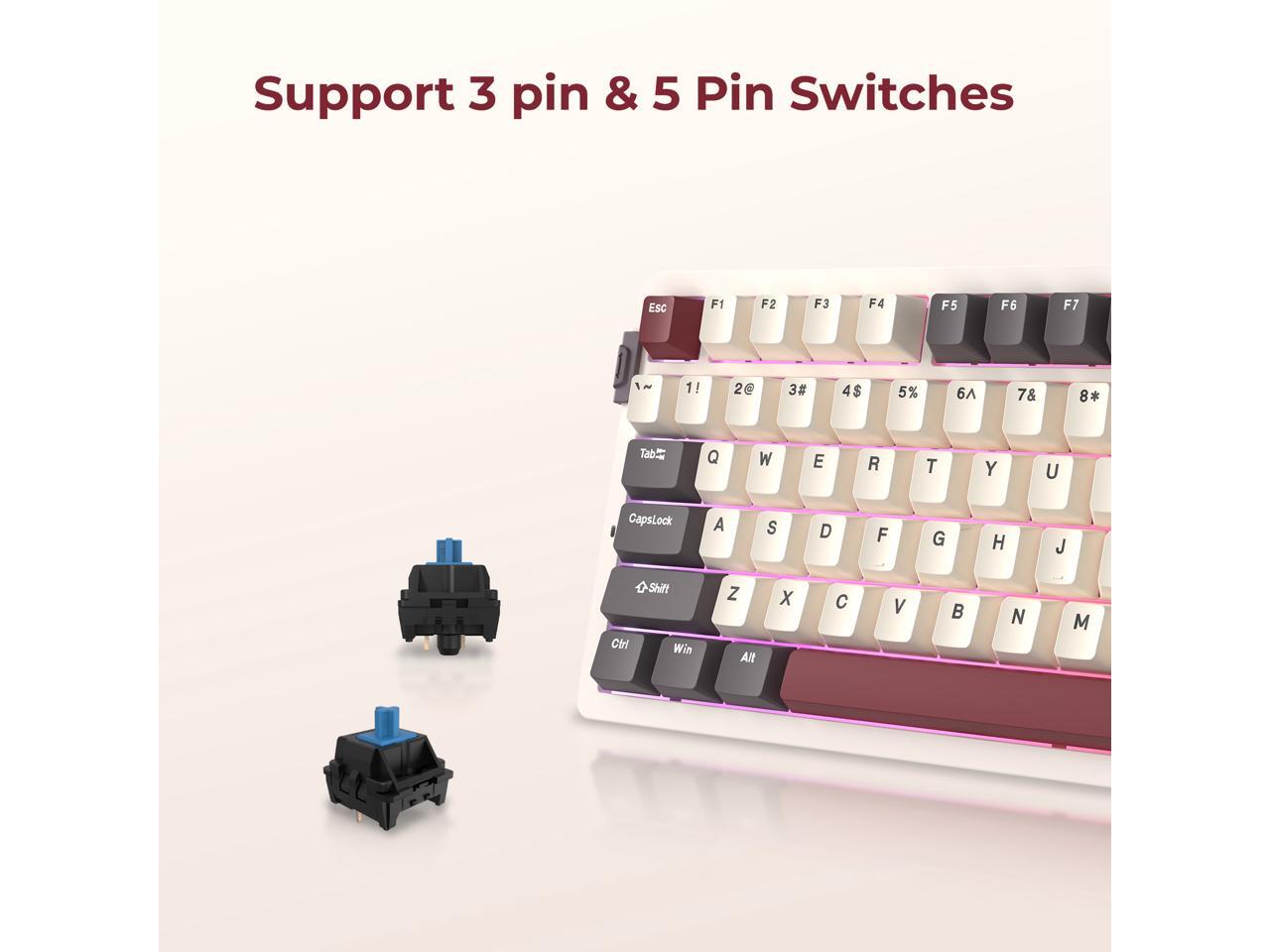 Rosewill Neon S75 Wireless Mec - огляд і ціна Keyboard Gaming Blue Switch